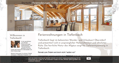 Desktop Screenshot of gaestehaus-weidach.de